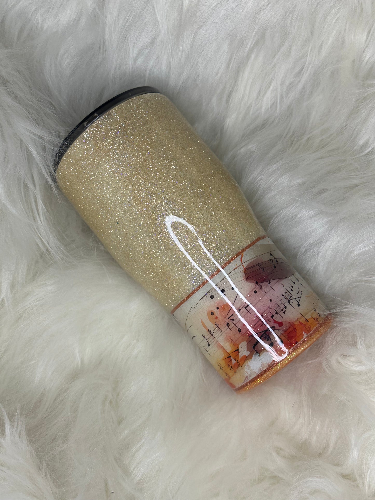 20oz curved ~“Life is better with music”