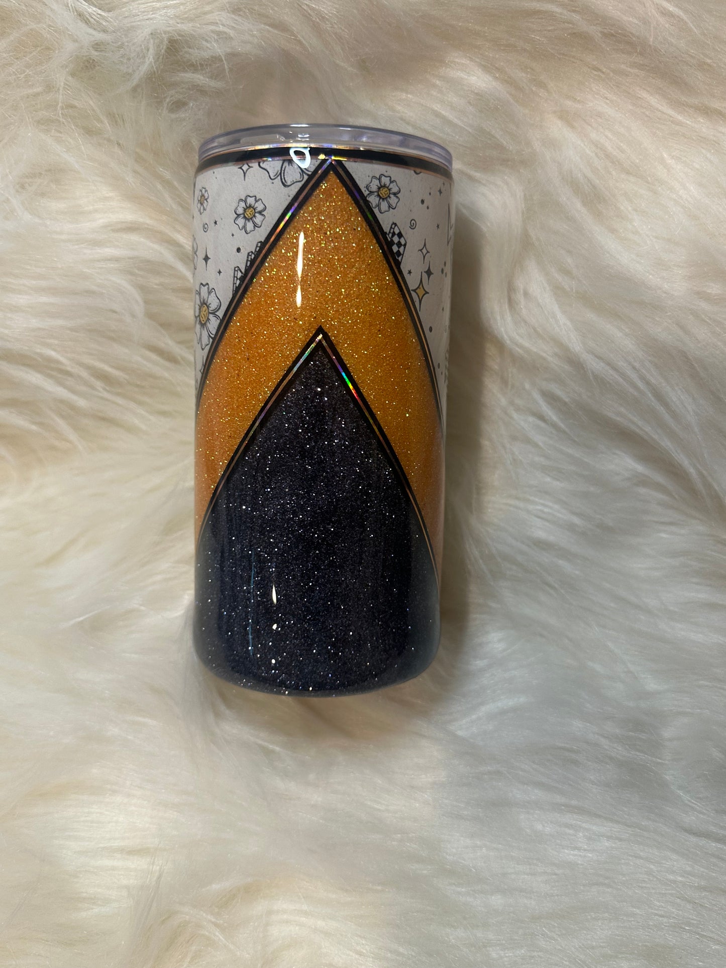 16oz plump ~Checkered Thunderbolts