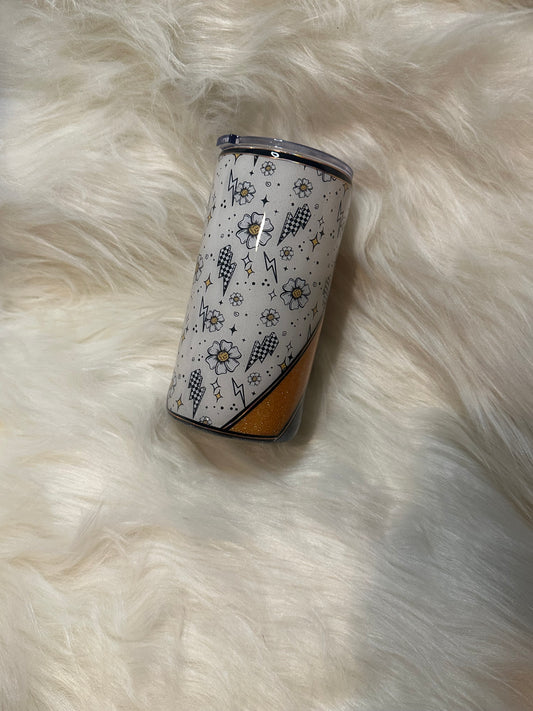 16oz plump ~Checkered Thunderbolts