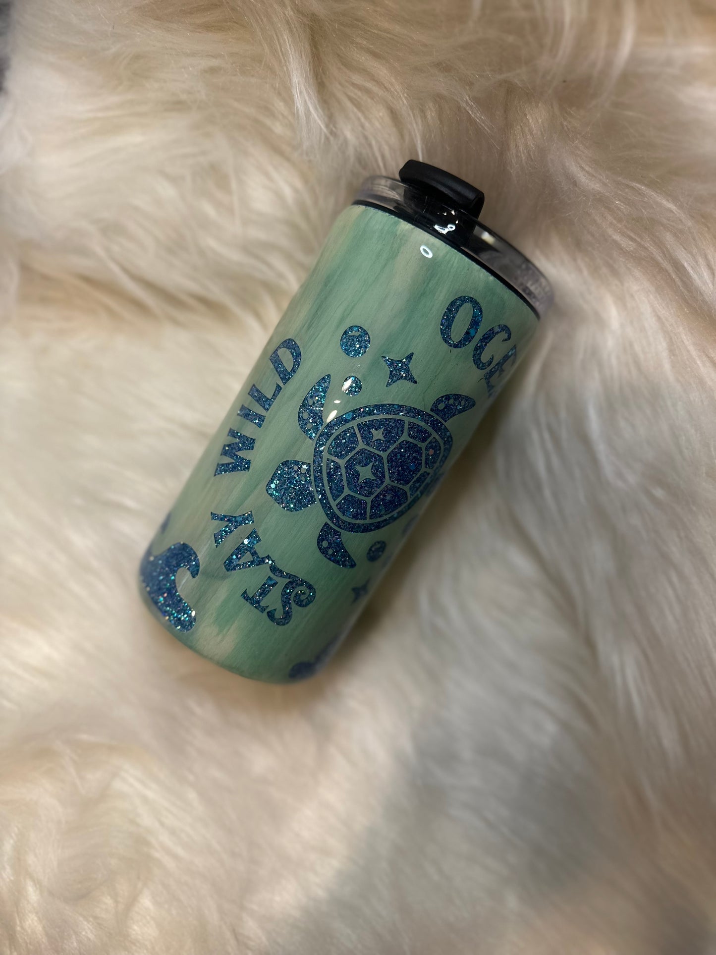 4 in 1 cooler ~"Stay wild ocean child"