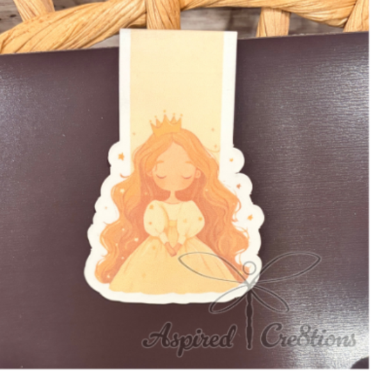 Children's Magnetic Princess Bookmark