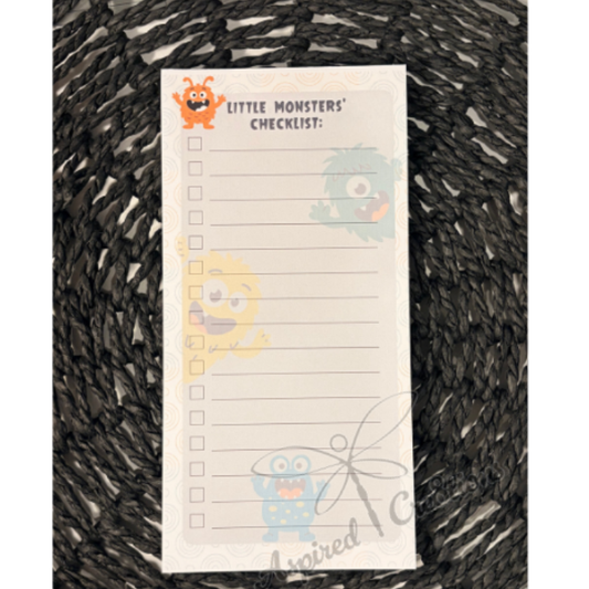 Little Monsters Checklist
